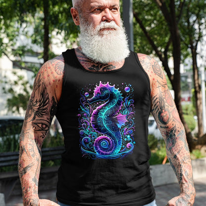 Best Horse Lover Shirt , Funny Horse UnisexT-Shirt/Hoodie/Sweatshirt HLT00 - Seahorse Colorful Underwater Seahorse T-Shirt