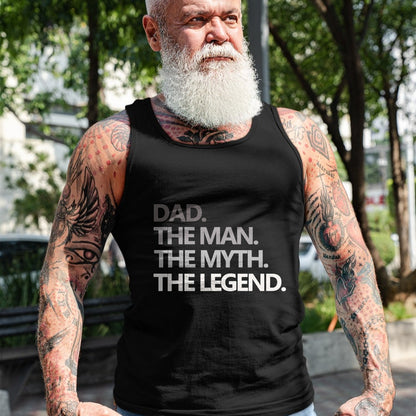 Gift for Dad Shirt, Funny Dad Unisex T-Shirt/Hoodie/Sweatshirt HLT00 – DAD THE MAN THE MYTH THE LEGEND T Shirt Father_s Day Gift T-Shirt