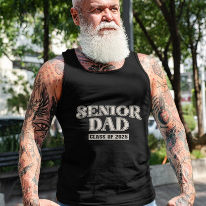 Gift for Dad Shirt, Funny Dad Unisex T-Shirt/Hoodie/Sweatshirt HLT00 – Senior Dad Class of 2025, Proud Papa T-Shirt
