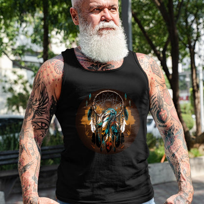 Native American T-Shirts, Vintage Native American Unisex T-Shirt/Hoodie/Sweatshirt HLT00 - Native American Dreamcatcher Indian Design