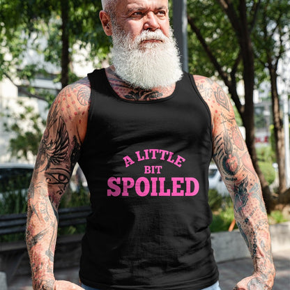 Best Wife Shirt, Wife and Husband Unisex T-Shirt/Hoodie/Sweatshirt HLT00 - Light Pink Womens Shirt A Little Bit Spoiled T-Shirt