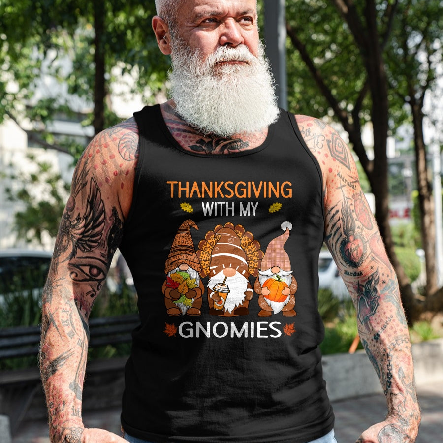 Best Thanksgiving Family Shirt , Funny Thanksgiving UnisexT-Shirt/Hoodie/Sweatshirt HLT00 - Thanksgiving Women gnome Fall Leopard Turkey Men Girls T-Shirt