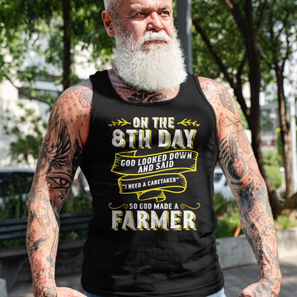 Best Farmer Life Shirt, Funny Farmer UnisexT-Shirt/Hoodie/Sweatshirt HLT00 - So God Made a Farmer Farming Agriculture T-Shirt