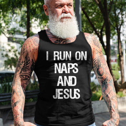 Christian Tee, Christian Faith Unisex T-Shirt/Hoodie/Sweatshirt HLT00 - Funny Run On Nap & Jesus Christ Sayings Christian T-Shirt (2)