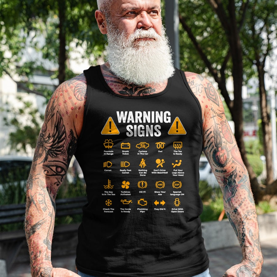 Best Mechanic Life Shirt, Funny Mechanic UnisexT-Shirt/Hoodie/Sweatshirt HLT00 - Funny Driving Warning Signs 101 Auto Mechanic Gift Driver Short Sleeve T-Shirt
