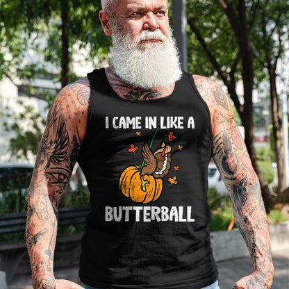 Best Thanksgiving Family Shirt , Funny Thanksgiving UnisexT-Shirt/Hoodie/Sweatshirt HLT00 - Came in Like A Butterball Funny Thanksgiving Men Women Kids T-Shirt