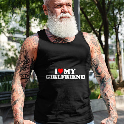 Best Wife Shirt, Wife and Husband Unisex T-Shirt/Hoodie/Sweatshirt HLT00 - I Love My Hot Girlfriend I Heart My Hot Girlfriend GF T-Shirt (2)
