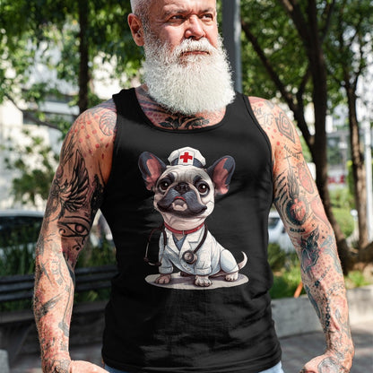 Best Doctor Shirt, Funny Doctor UnisexT-Shirt/Hoodie/Sweatshirt HLT00 - French Bulldog Nurse Dog Doctor Stethoscope T-Shirt