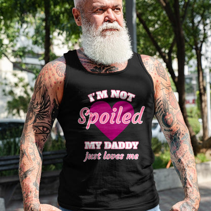 Best Wife Shirt, Wife and Husband Unisex T-Shirt/Hoodie/Sweatshirt HLT00 - Girls I'm Not Spoiled My Daddy Just Loves Me Funny Daughter Premium T-Shirt