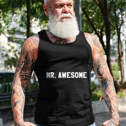 Best Wife Shirt, Wife and Husband Unisex T-Shirt/Hoodie/Sweatshirt HLT00 - Mr Awesome T-Shirt Funny Introduction Tee T-Shirt