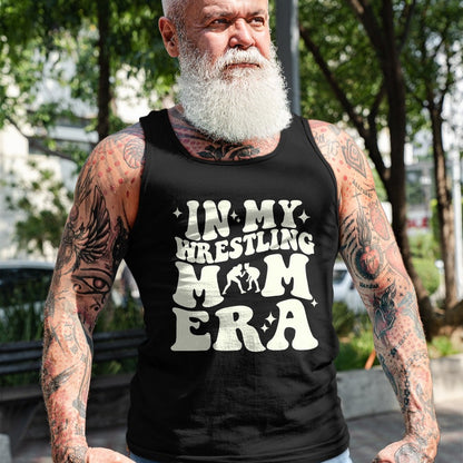 Gift for Mom Shirt, Funny Mom Unisex T-Shirt/Hoodie/Sweatshirt HLT00 - In my wrestling mom era T-Shirt