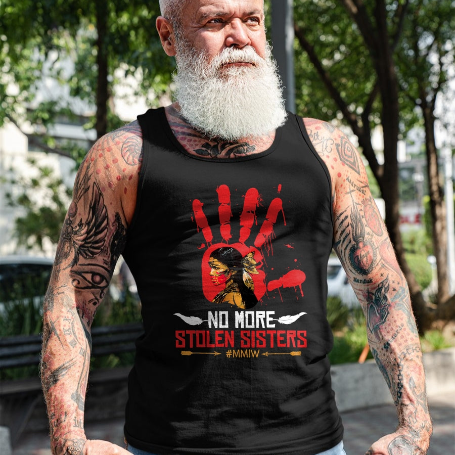 Native American T-Shirts, Vintage Native American Unisex T-Shirt/Hoodie/Sweatshirt HLT00 - Honor Awareness Native Americans No More Stolen Sisters (1)
