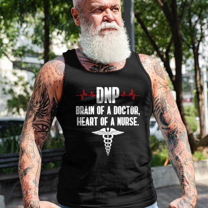 Best Doctor Shirt, Funny Doctor UnisexT-Shirt/Hoodie/Sweatshirt HLT00 - DNP Doctor of Nursing Practice Brain RN Nurse DA1 T-Shirt