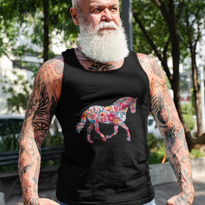 Best Horse Lover Shirt , Funny Horse UnisexT-Shirt/Hoodie/Sweatshirt HLT00 - Horse Flower Equestrian Riding Floral Pattern Graphic T-Shirt