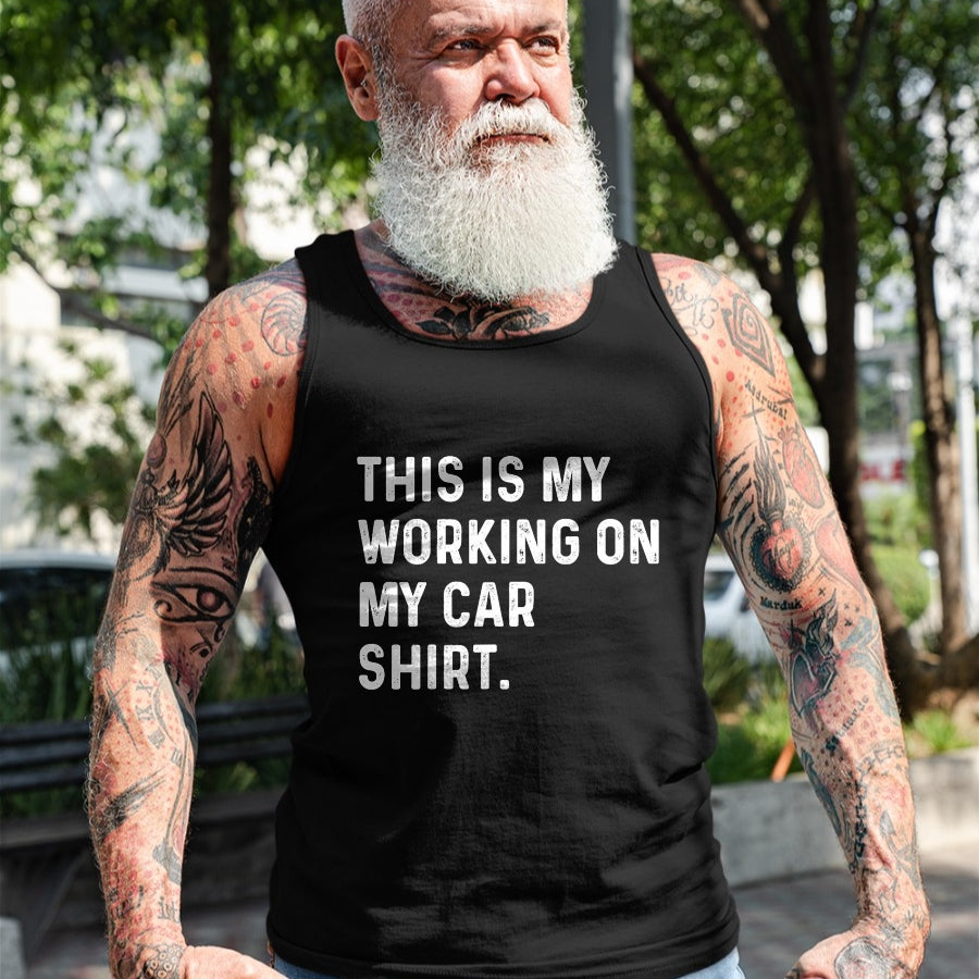 Best Mechanic Life Shirt, Funny Mechanic UnisexT-Shirt/Hoodie/Sweatshirt HLT00 - This Is My Working On My Car Shirt Mechanic Classic Restore T-Shirt