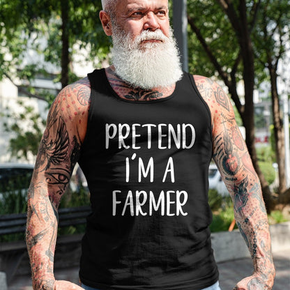 Best Farmer Life Shirt, Funny Farmer UnisexT-Shirt/Hoodie/Sweatshirt HLT00 - Pretend I'm A Farmer Costume Halloween Funny Easy Adult Kid T-Shirt