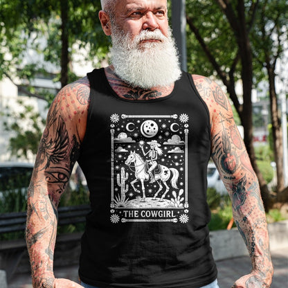 Best Horse Lover Shirt , Funny Horse UnisexT-Shirt/Hoodie/Sweatshirt HLT00 - Skeleton Cowgirl Riding Horse Tarot Card Gothic Halloween T-Shirt