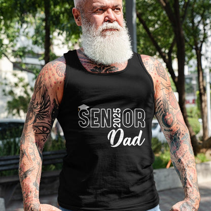 Gift for Dad Shirt, Funny Dad Unisex T-Shirt/Hoodie/Sweatshirt HLT00 – Proud Senior Dad 2025 Senior 2025 Dad Class Of 2025 Father T-Shirt