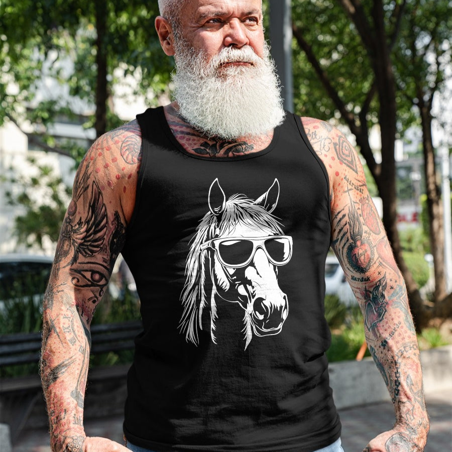Best Horse Lover Shirt , Funny Horse UnisexT-Shirt/Hoodie/Sweatshirt HLT00 - Funny Horse Sunglasses T-Shirt