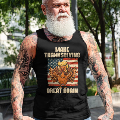 Best Thanksgiving Family Shirt , Funny Thanksgiving UnisexT-Shirt/Hoodie/Sweatshirt HLT00 - Make Thanksgiving Great Again Turkey Men Women Kids T-Shirt