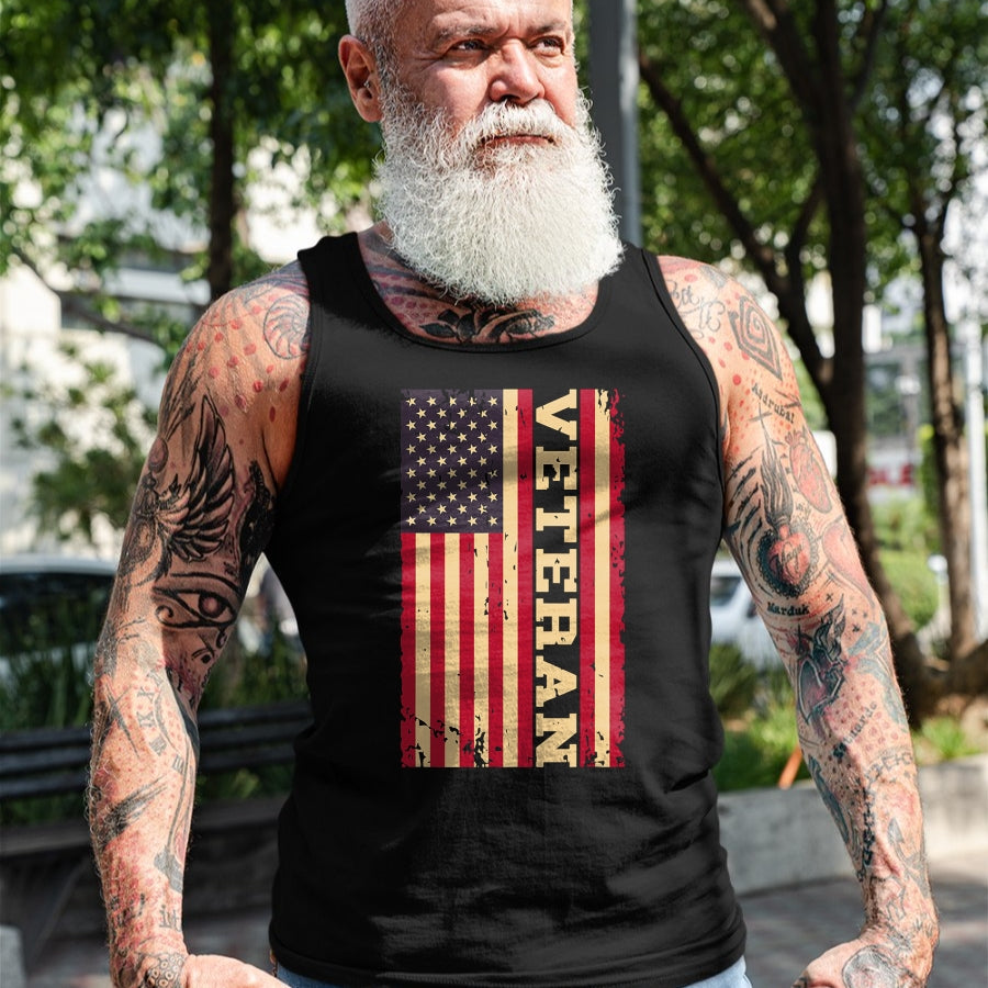 Proud Veteran Shirt, Funny Veteran UnisexT-Shirt/Hoodie/Sweatshirt HLT00 - Veteran Veterans Day USA United States America American Flag T-Shirt (1)