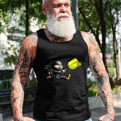 Funny Pickleball Shirt, Pickleball Lover Unisex T-Shirt/Hoodie/Sweatshirt HLT00 - Pickleball Player Ninja T-Shirt