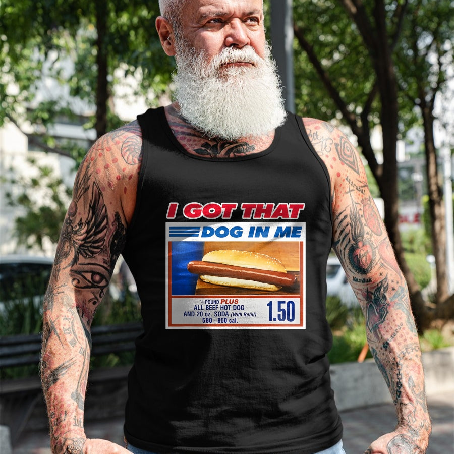 Cute Capybara Shirt, Funny Capybara Unisex T-Shirt/Hoodie/Sweatshirt HLT00 - Retro Vintage I Got that Dog in Me Funny Hotdog Men Women T-Shirt