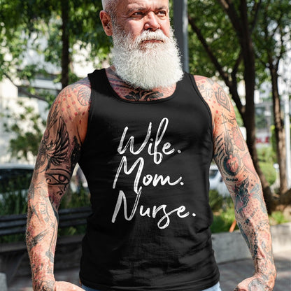 Funny Nurse Shirt, Nurse Unisex T-Shirt/Hoodie/Sweatshirt HLT00 - Wife Mom Nurse TShirt Nurse Appreciation RN Gift Week T-Shirt