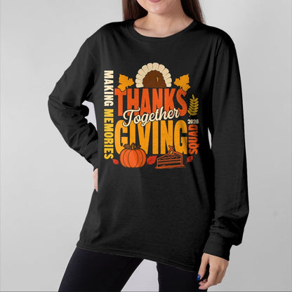 Best Thanksgiving Family Shirt , Funny Thanksgiving UnisexT-Shirt/Hoodie/Sweatshirt HLT00 - Family Thanksgiving Squad 2026 Matching Family Thanksgiving T-Shirt (1)
