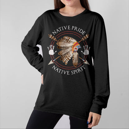 Native American T-Shirts, Vintage Native American Unisex T-Shirt/Hoodie/Sweatshirt HLT00 - Native Pride Native Spirit Cherokee American Indian