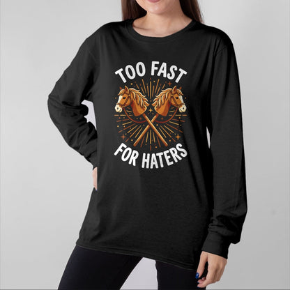 Best Horse Lover Shirt , Funny Horse UnisexT-Shirt/Hoodie/Sweatshirt HLT00 - Hobby Horsing Haters Horse for Girls and Women T-Shirt