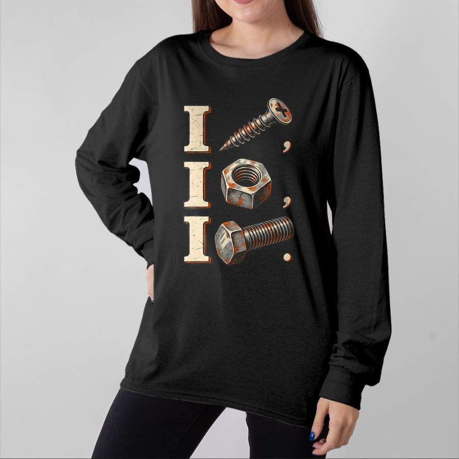 Best Mechanic Life Shirt, Funny Mechanic UnisexT-Shirt/Hoodie/Sweatshirt HLT00 - I Screw I Nut I Bolt T-Shirt