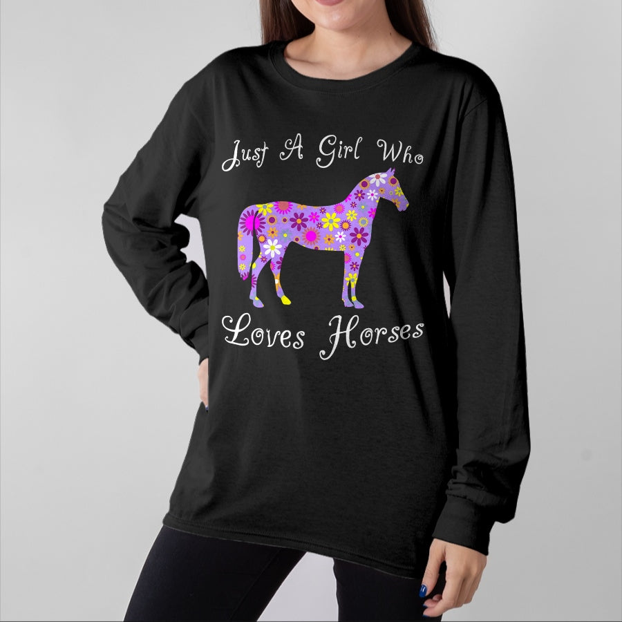 Best Horse Lover Shirt , Funny Horse UnisexT-Shirt/Hoodie/Sweatshirt HLT00 - Horse Lover Equestrian Cute T-Shirt