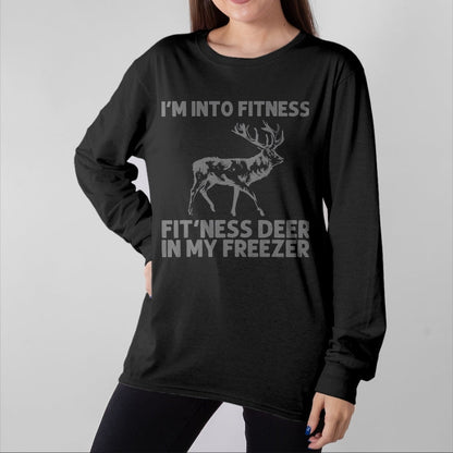 Funny Hunting Shirt, Gift For Hunting Lover Unisex T-Shirt/Hoodie/Sweatshirt HLT00 - Deer Hunting Art for Men Women Wildlife Hunter Deer Hunting T-Shirt, Men, Black, 3X-Large