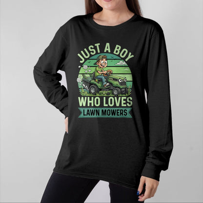 Best Farmer Life Shirt, Funny Farmer UnisexT-Shirt/Hoodie/Sweatshirt HLT00 - Funny Lawn Mowing Boys Kids Lawn Mower Gardening T-Shirt