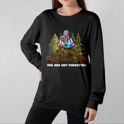 Native American T-Shirts, Vintage Native American Unisex T-Shirt/Hoodie/Sweatshirt HLT00 - You Are Not Forgotten I Native American Women MMIW Awareness (1)