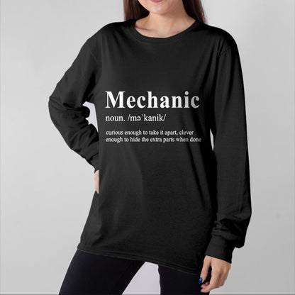 Best Mechanic Life Shirt, Funny Mechanic UnisexT-Shirt/Hoodie/Sweatshirt HLT00 - Mechanic Funny - Curious Enough to Take It Apart T-Shirt