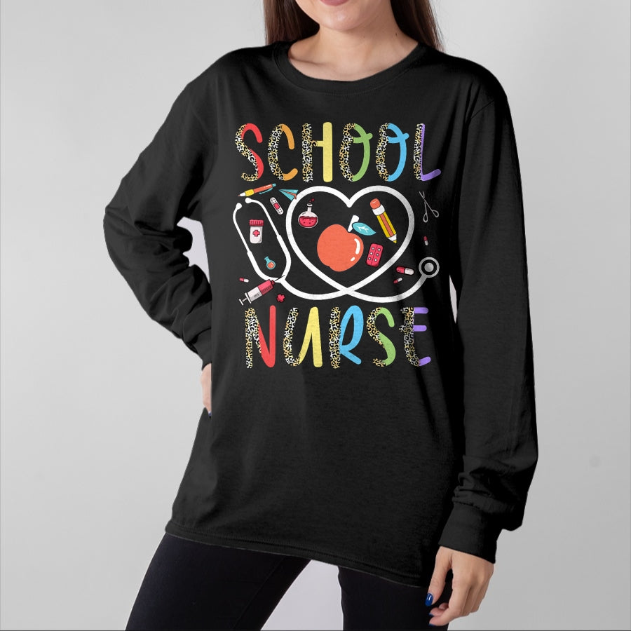 Funny Nurse Shirt, Nurse Unisex T-Shirt/Hoodie/Sweatshirt HLT00 - School Nurse Appreciation Nursing Nurse Day & Nurse Week T-Shirt