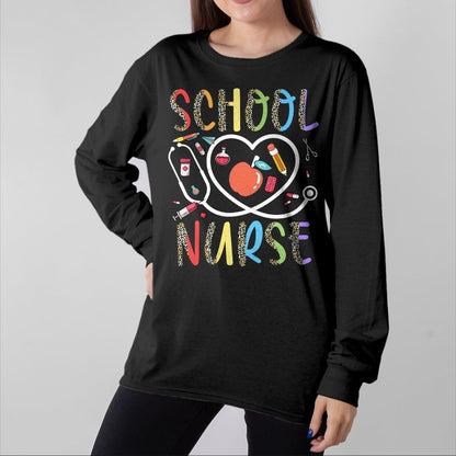 Funny Nurse Shirt, Nurse Unisex T-Shirt/Hoodie/Sweatshirt HLT00 - School Nurse Appreciation Nursing Nurse Day & Nurse Week T-Shirt