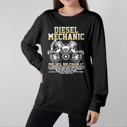 Best Mechanic Life Shirt, Funny Mechanic UnisexT-Shirt/Hoodie/Sweatshirt HLT00 - Diesel Mechanic Noun T-Shirt I Am A Mechanic T-Shirt T-Shirt