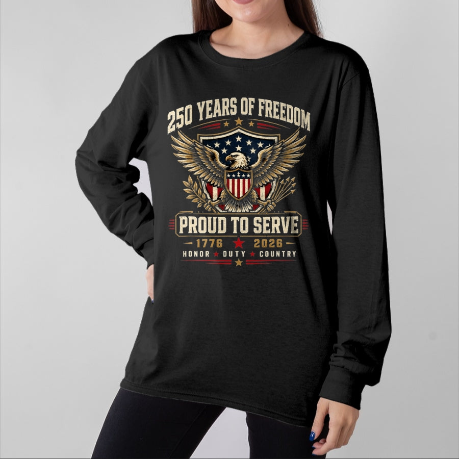 Proud Veteran Shirt, Funny Veteran UnisexT-Shirt/Hoodie/Sweatshirt HLT00 - Veteran_s 250th Anniversary Shirts Military T-Shirt