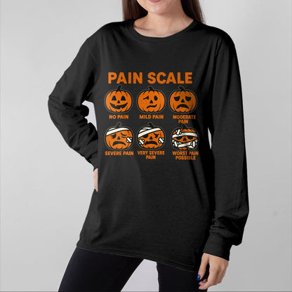 Best Doctor Shirt, Funny Doctor UnisexT-Shirt/Hoodie/Sweatshirt HLT00 - Funny Nurse Pain Scale Halloween Medical Staff ER Doctor T-Shirt