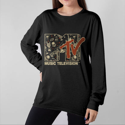 Guitar Lover Shirt, Funny Guitar UnisexT-Shirt/Hoodie/Sweatshirt HLT00 - MTV Rock n Roll Music Hard Heavy Metal Skull Guitar Vintage T-Shirt