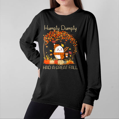 Best Thanksgiving Family Shirt , Funny Thanksgiving UnisexT-Shirt/Hoodie/Sweatshirt HLT00 - Humpty Dumpty Had A Great Fall Thanksgiving Autumn Halloween T-Shirt