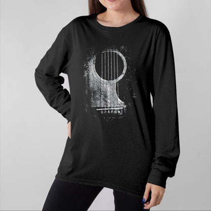 Guitar Lover Shirt, Funny Guitar UnisexT-Shirt/Hoodie/Sweatshirt HLT00 - Acoustic Guitar Player Six String Classic Rock & Roll T-Shirt, Men, Black, 3X-Large
