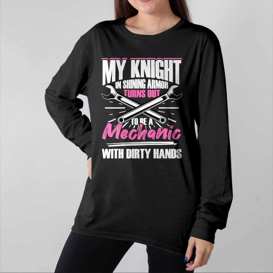 Best Mechanic Life Shirt, Funny Mechanic UnisexT-Shirt/Hoodie/Sweatshirt HLT00 - Mechanic Woman Mechanic Girlfriend T-Shirt