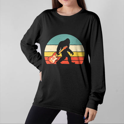 Guitar Lover Shirt, Funny Guitar UnisexT-Shirt/Hoodie/Sweatshirt HLT00 - Bigfoot Bass Guitar - Bass Player Bassist Music Guitarist T-Shirt