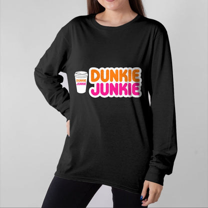 Best Thanksgiving Family Shirt , Funny Thanksgiving UnisexT-Shirt/Hoodie/Sweatshirt HLT00 - Funny Dunkie Junkie Coffee Love Funny Coffee Saying T-Shirt (2)