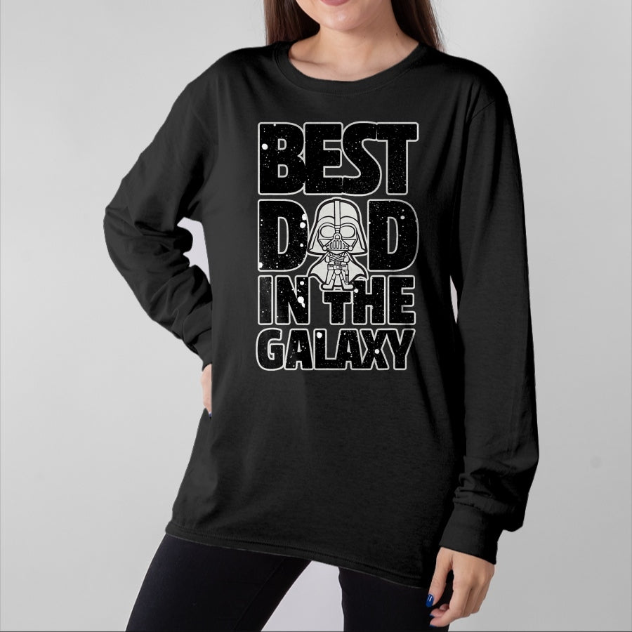 Gift for Dad Shirt, Funny Dad Unisex T-Shirt/Hoodie/Sweatshirt HLT00 – Star Wars Best Dad in the Galaxy Darth Vader T-Shirt