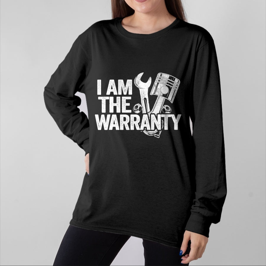 Best Mechanic Life Shirt, Funny Mechanic UnisexT-Shirt/Hoodie/Sweatshirt HLT00 - I Am The Warranty Race Car Parts Repair Guy Funny Mechanic T-Shirt Small